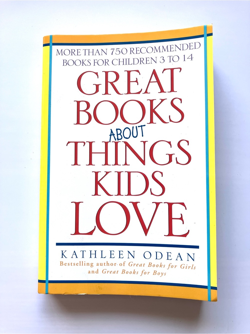 📙3/$12📙 Great Books About Things Kids Love Odean 750+ Book Recommendations